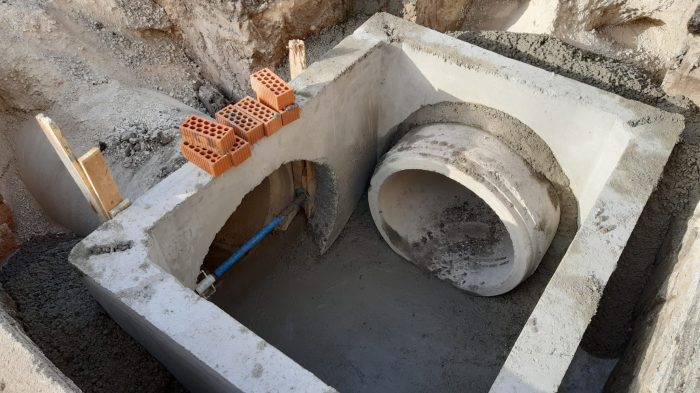 renovacion de la red de saneamiento - GUEROLA CONSTRUCCION
