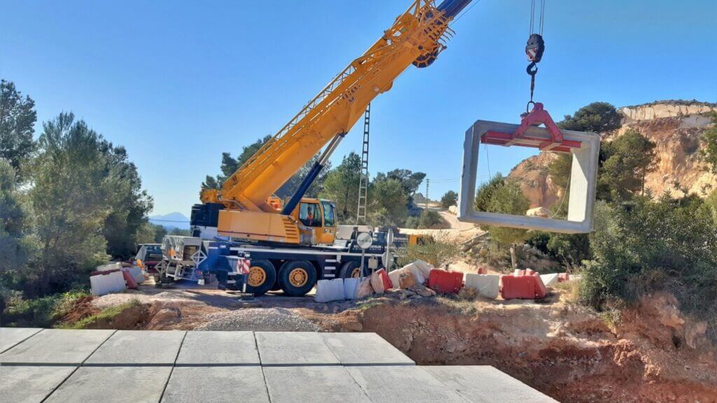 OBRAS DE MEJORA EN LA CARRETERA CV-600 ENTRE XÀTIVA Y SIMAT