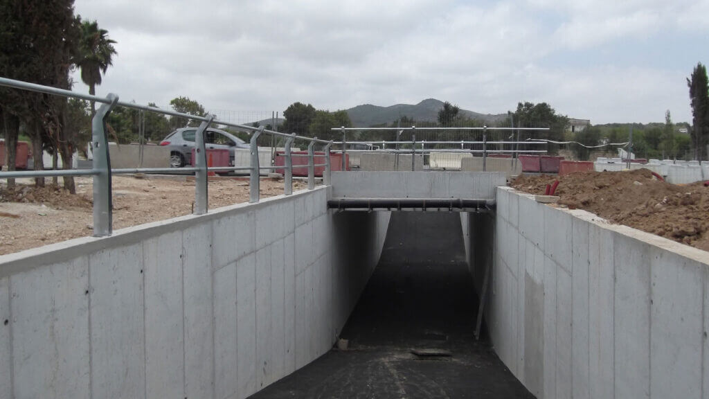 PASO INFERIOR EN LA CV-740